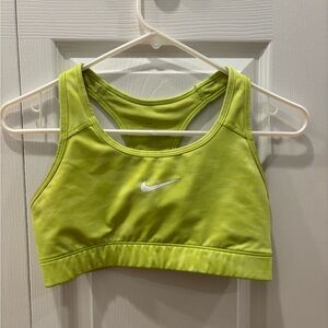 Nike Vibrant Green Dri-FIT Sports Bra